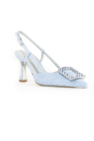 Campbell light blue denim slingback ROBERTO FESTA | CAMPBELLJEANS